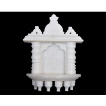 White Marble Home Temple Small Size 7.5 inches